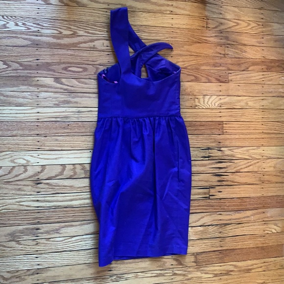 French connection asymmetric one shoulder dress - Picture 3 of 6